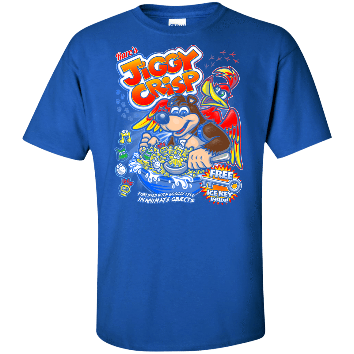 T-Shirts Royal / XLT Jiggy Crisp Cereal Tall T-Shirt
