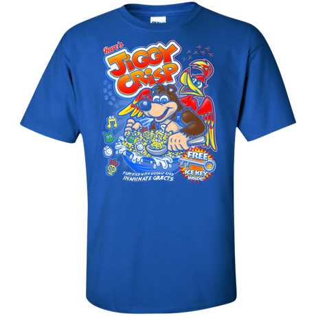 T-Shirts Royal / XLT Jiggy Crisp Cereal Tall T-Shirt