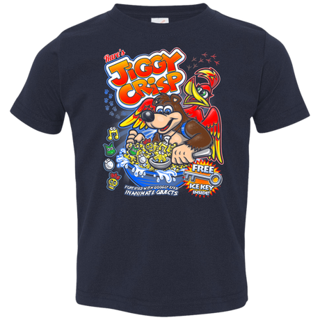 T-Shirts Navy / 2T Jiggy Crisp Cereal Toddler Premium T-Shirt