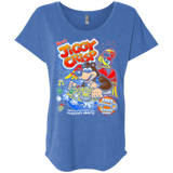 T-Shirts Vintage Royal / X-Small Jiggy Crisp Cereal Triblend Dolman Sleeve