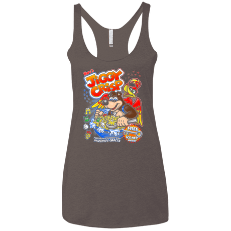 T-Shirts Macchiato / X-Small Jiggy Crisp Cereal Women's Triblend Racerback Tank