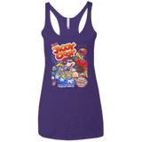 T-Shirts Purple Rush / X-Small Jiggy Crisp Cereal Women's Triblend Racerback Tank