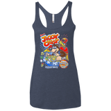 T-Shirts Vintage Navy / X-Small Jiggy Crisp Cereal Women's Triblend Racerback Tank