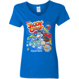 T-Shirts Royal / S Jiggy Crisp Cereal Women's V-Neck T-Shirt