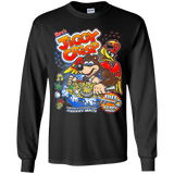 T-Shirts Black / YS Jiggy Crisp Cereal Youth Long Sleeve T-Shirt