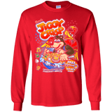 T-Shirts Red / YS Jiggy Crisp Cereal Youth Long Sleeve T-Shirt