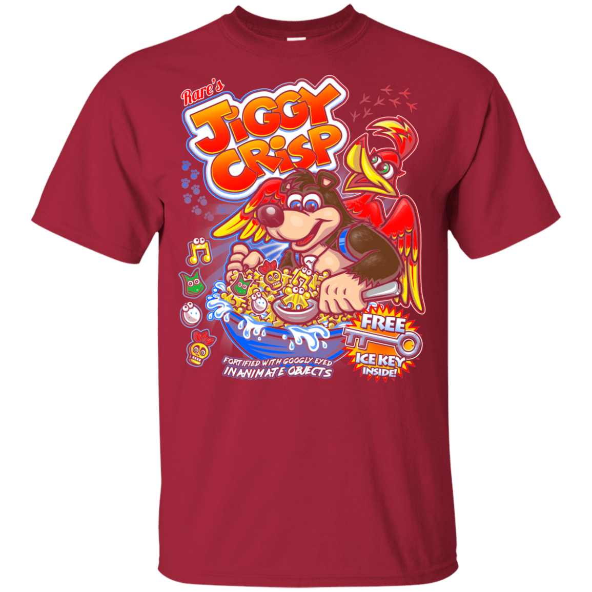 T-Shirts Cardinal / YXS Jiggy Crisp Cereal Youth T-Shirt