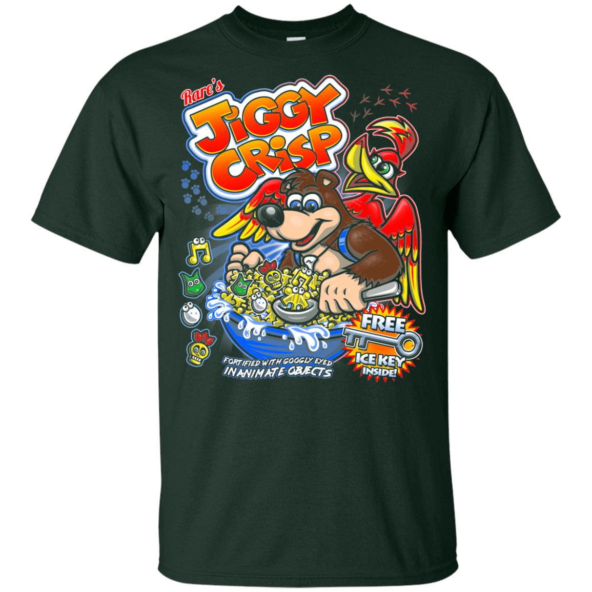 T-Shirts Forest / YXS Jiggy Crisp Cereal Youth T-Shirt