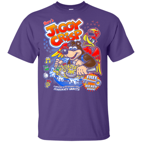 T-Shirts Purple / YXS Jiggy Crisp Cereal Youth T-Shirt