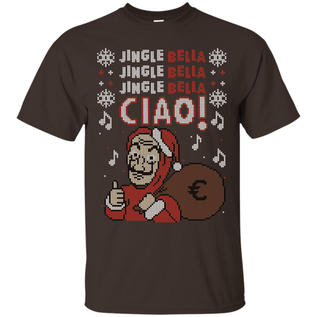 T-Shirts Dark Chocolate / S Jingle Bella Ciao T-Shirt