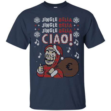 T-Shirts Navy / S Jingle Bella Ciao T-Shirt