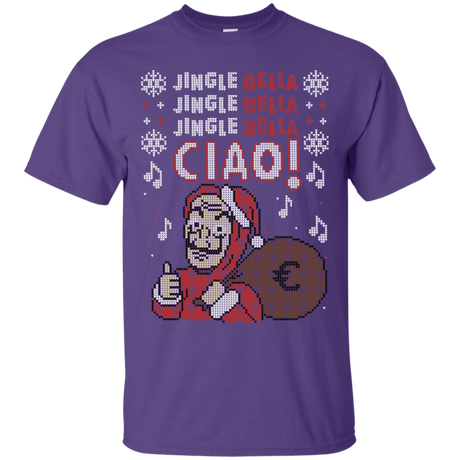 T-Shirts Purple / S Jingle Bella Ciao T-Shirt
