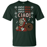 T-Shirts Forest / YXS Jingle Bella Ciao Youth T-Shirt