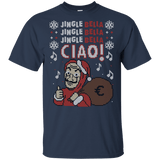 T-Shirts Navy / YXS Jingle Bella Ciao Youth T-Shirt