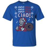 T-Shirts Royal / YXS Jingle Bella Ciao Youth T-Shirt