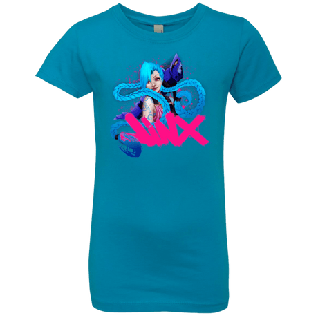 T-Shirts Turquoise / YXS Jinx Girls Premium T-Shirt