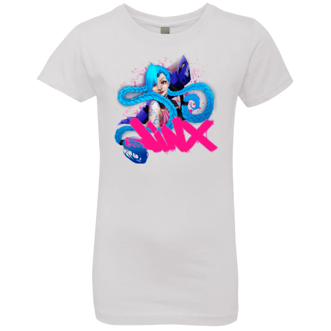 T-Shirts White / YXS Jinx Girls Premium T-Shirt