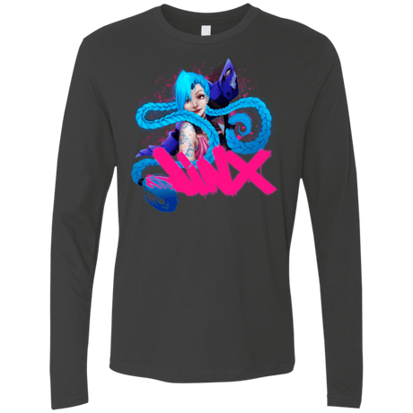 T-Shirts Heavy Metal / Small Jinx Men's Premium Long Sleeve