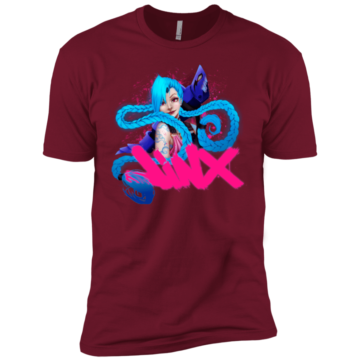 T-Shirts Cardinal / X-Small Jinx Men's Premium T-Shirt