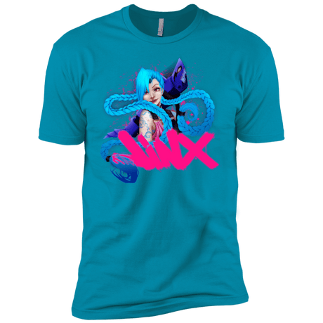 T-Shirts Turquoise / X-Small Jinx Men's Premium T-Shirt