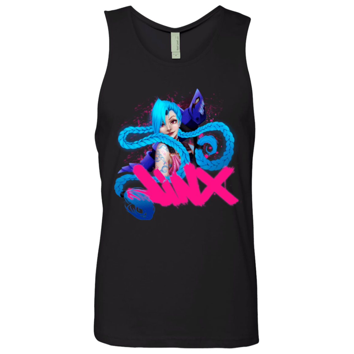 T-Shirts Black / Small Jinx Men's Premium Tank Top