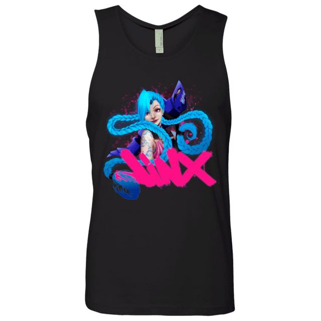 T-Shirts Black / Small Jinx Men's Premium Tank Top