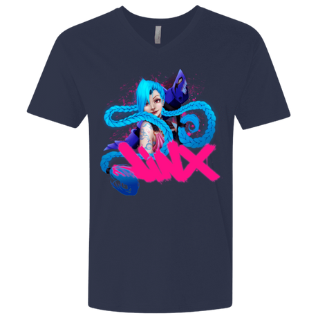 T-Shirts Midnight Navy / X-Small Jinx Men's Premium V-Neck