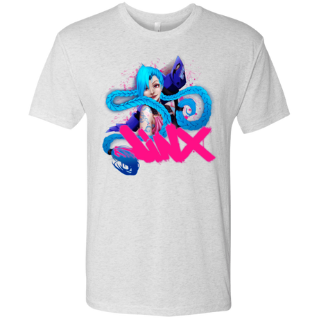 T-Shirts Heather White / Small Jinx Men's Triblend T-Shirt