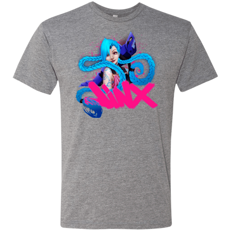 T-Shirts Premium Heather / Small Jinx Men's Triblend T-Shirt
