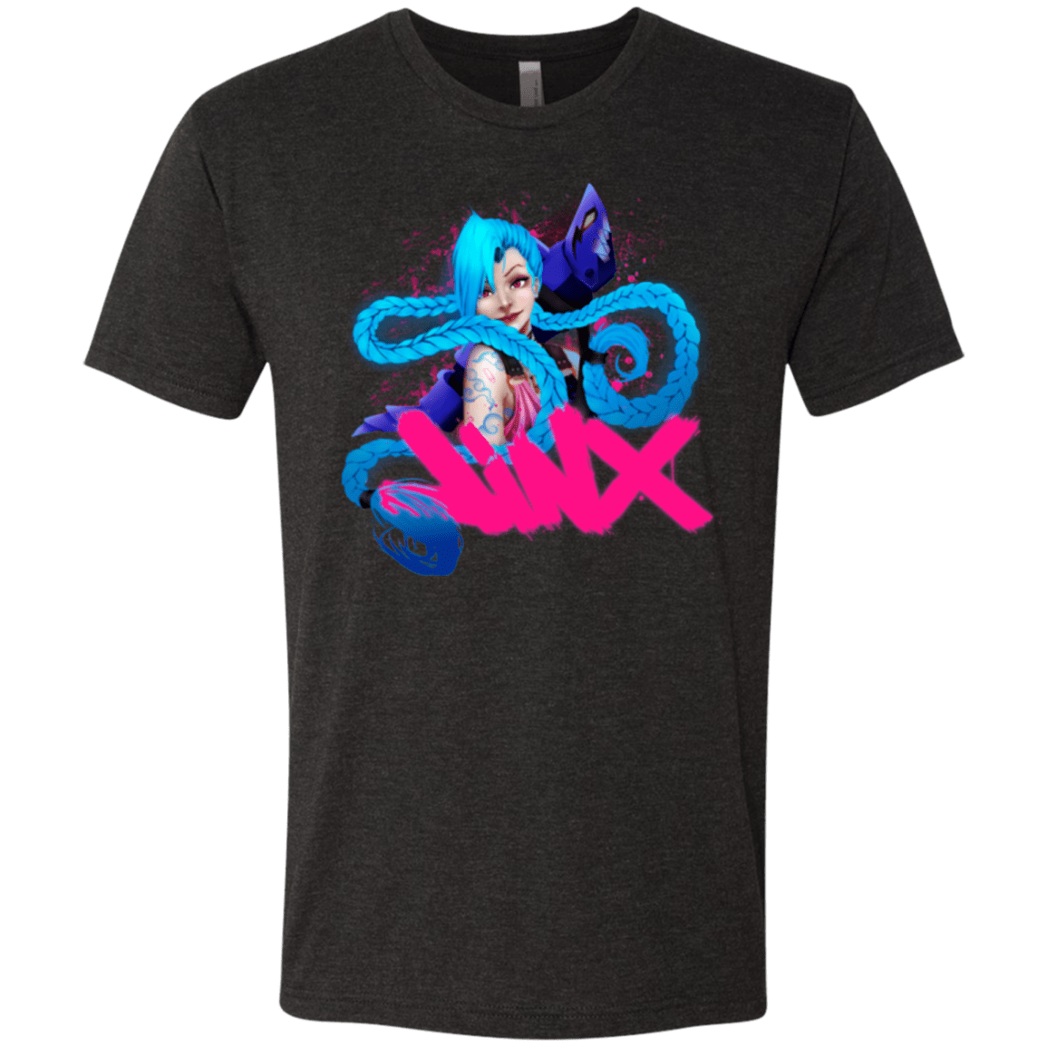 T-Shirts Vintage Black / Small Jinx Men's Triblend T-Shirt