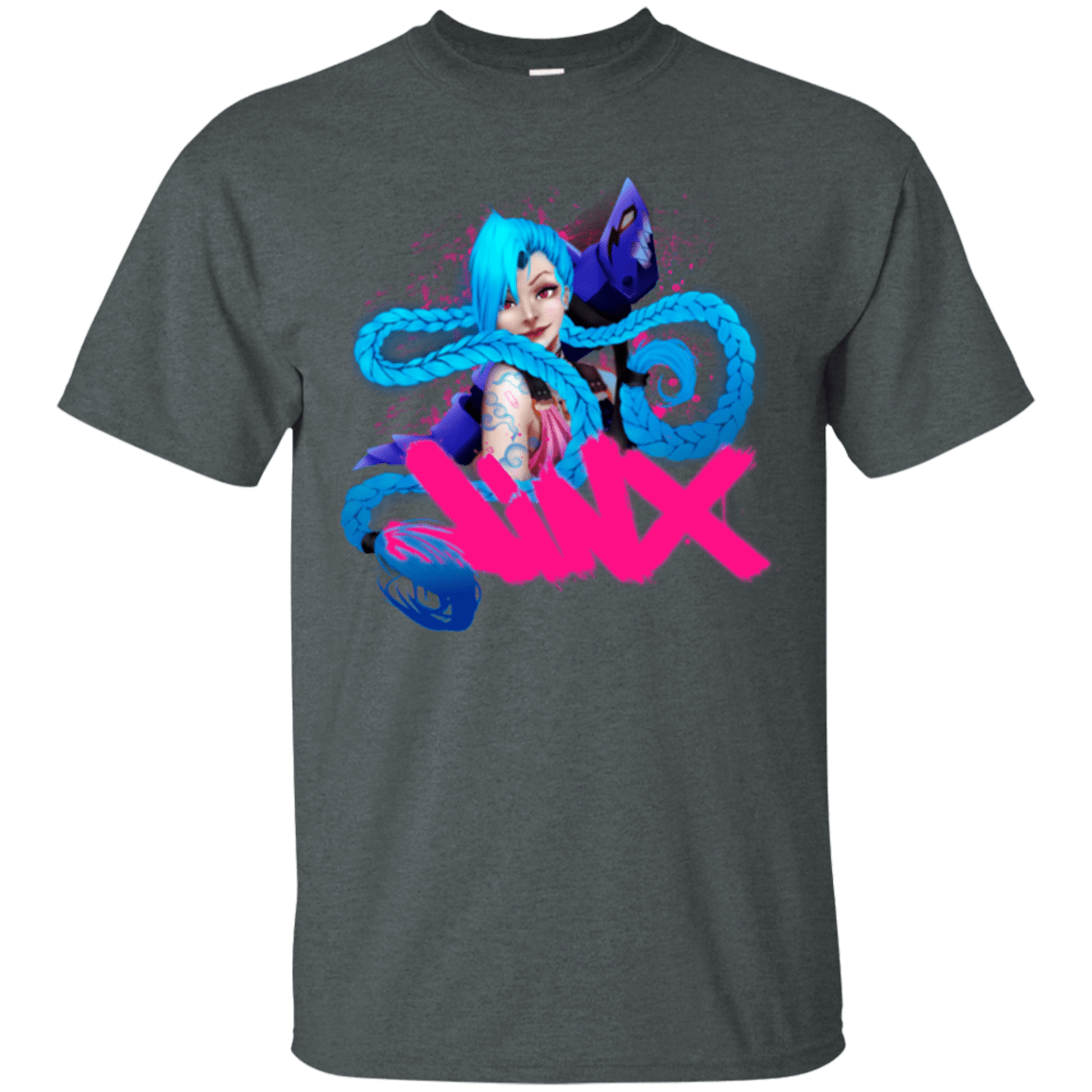 T-Shirts Dark Heather / Small Jinx T-Shirt