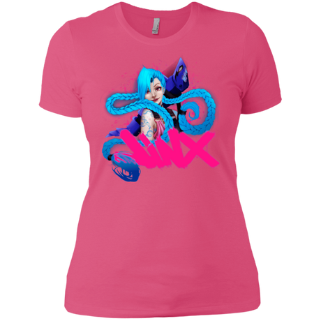T-Shirts Hot Pink / X-Small Jinx Women's Premium T-Shirt