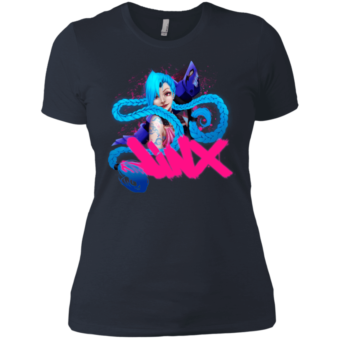T-Shirts Indigo / X-Small Jinx Women's Premium T-Shirt