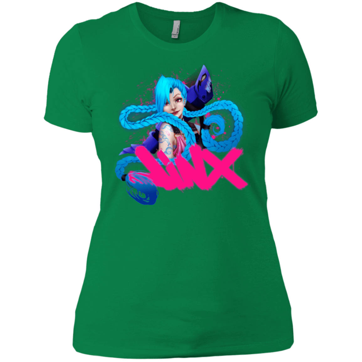 T-Shirts Kelly Green / X-Small Jinx Women's Premium T-Shirt
