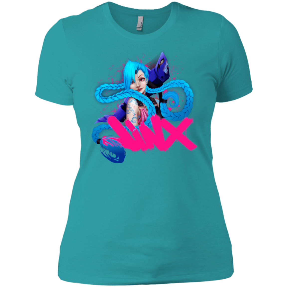 T-Shirts Tahiti Blue / X-Small Jinx Women's Premium T-Shirt