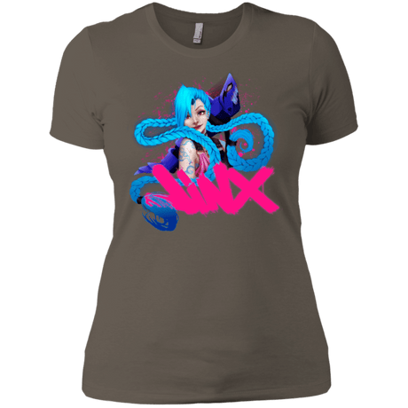 T-Shirts Warm Grey / X-Small Jinx Women's Premium T-Shirt