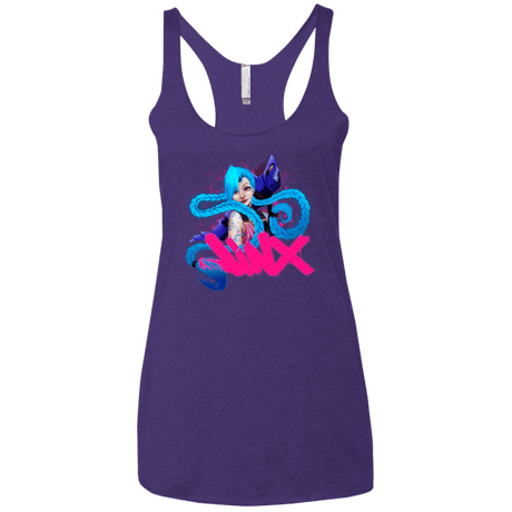 T-Shirts Purple / X-Small Jinx Women's Triblend Racerback Tank