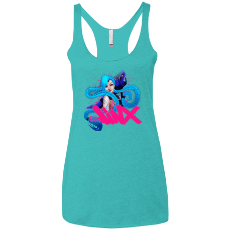 T-Shirts Tahiti Blue / X-Small Jinx Women's Triblend Racerback Tank