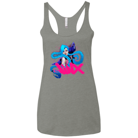 T-Shirts Venetian Grey / X-Small Jinx Women's Triblend Racerback Tank