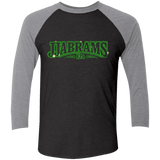 T-Shirts Vintage Black/Premium Heather / X-Small JJ Abrams Era Men's Triblend 3/4 Sleeve