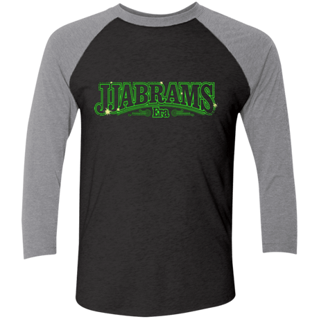 T-Shirts Vintage Black/Premium Heather / X-Small JJ Abrams Era Men's Triblend 3/4 Sleeve