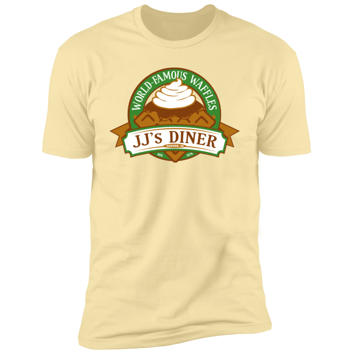 T-Shirts Banana Cream / S JJ's Diner Men's Premium T-Shirt