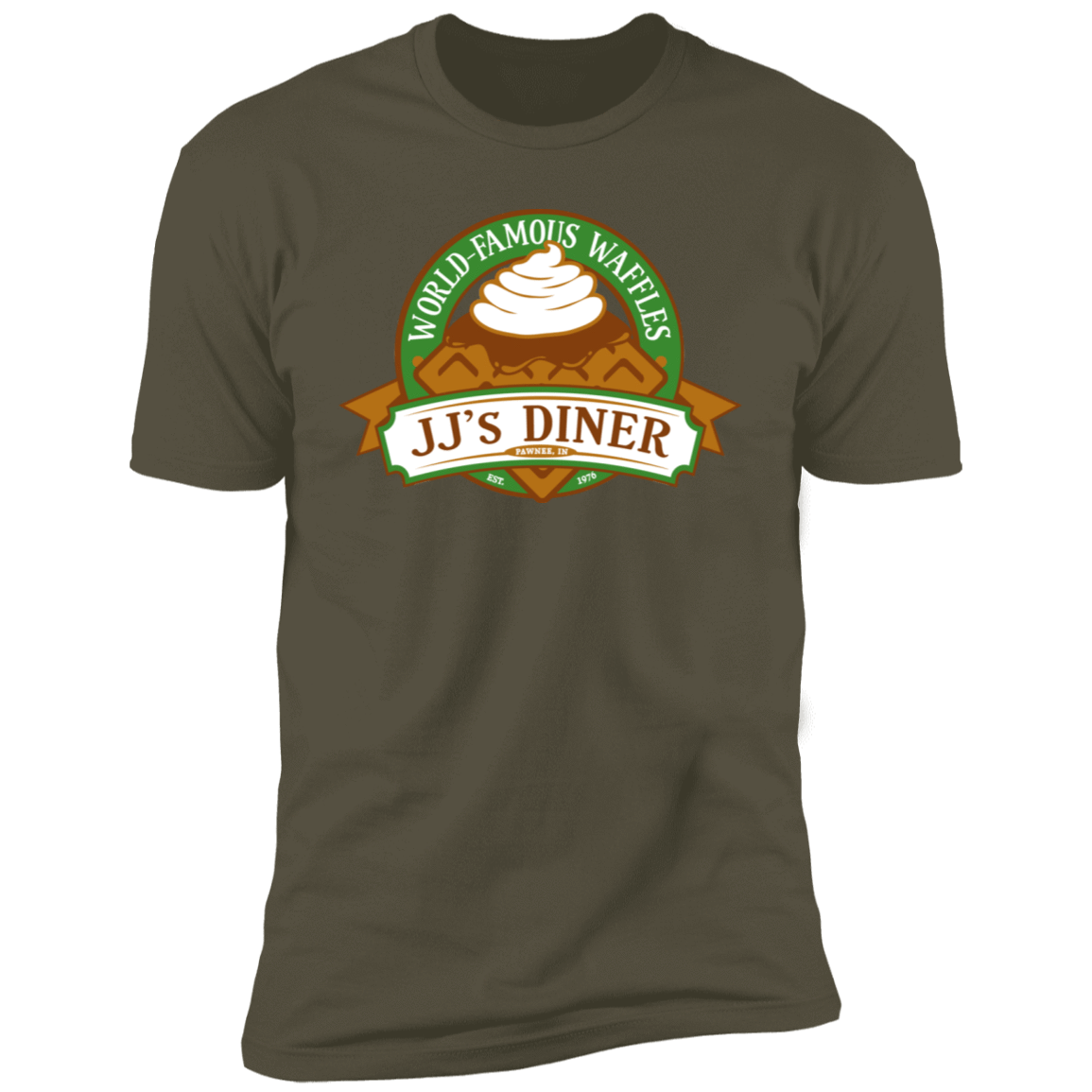 T-Shirts Military Green / S JJ's Diner Men's Premium T-Shirt