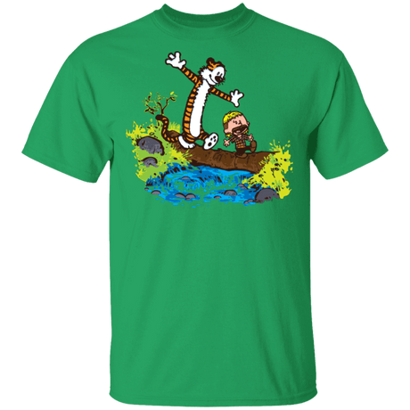 T-Shirts Irish Green / S Joe And Tiger T-Shirt