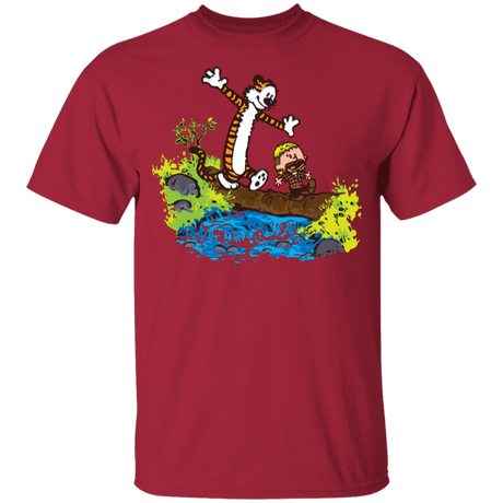 T-Shirts Cardinal / YXS Joe And Tiger Youth T-Shirt