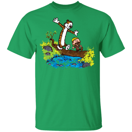 T-Shirts Irish Green / YXS Joe And Tiger Youth T-Shirt