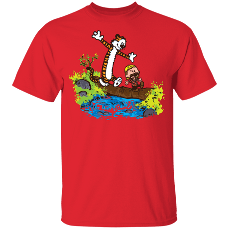 T-Shirts Red / YXS Joe And Tiger Youth T-Shirt