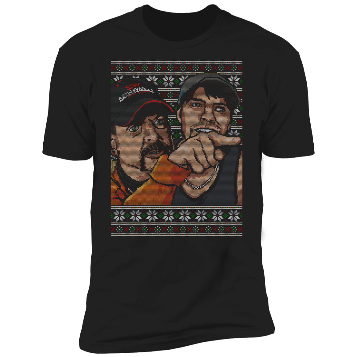 T-Shirts Black / X-Small Joe Exotic Meme Ugly Sweater Men's Premium T-Shirt