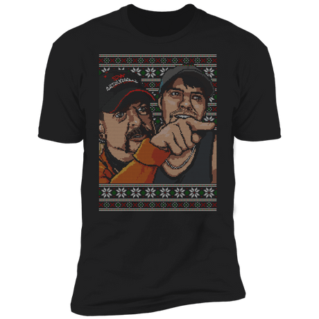T-Shirts Black / X-Small Joe Exotic Meme Ugly Sweater Men's Premium T-Shirt