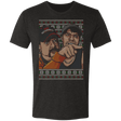 T-Shirts Vintage Black / S Joe Exotic Meme Ugly Sweater Men's Triblend T-Shirt